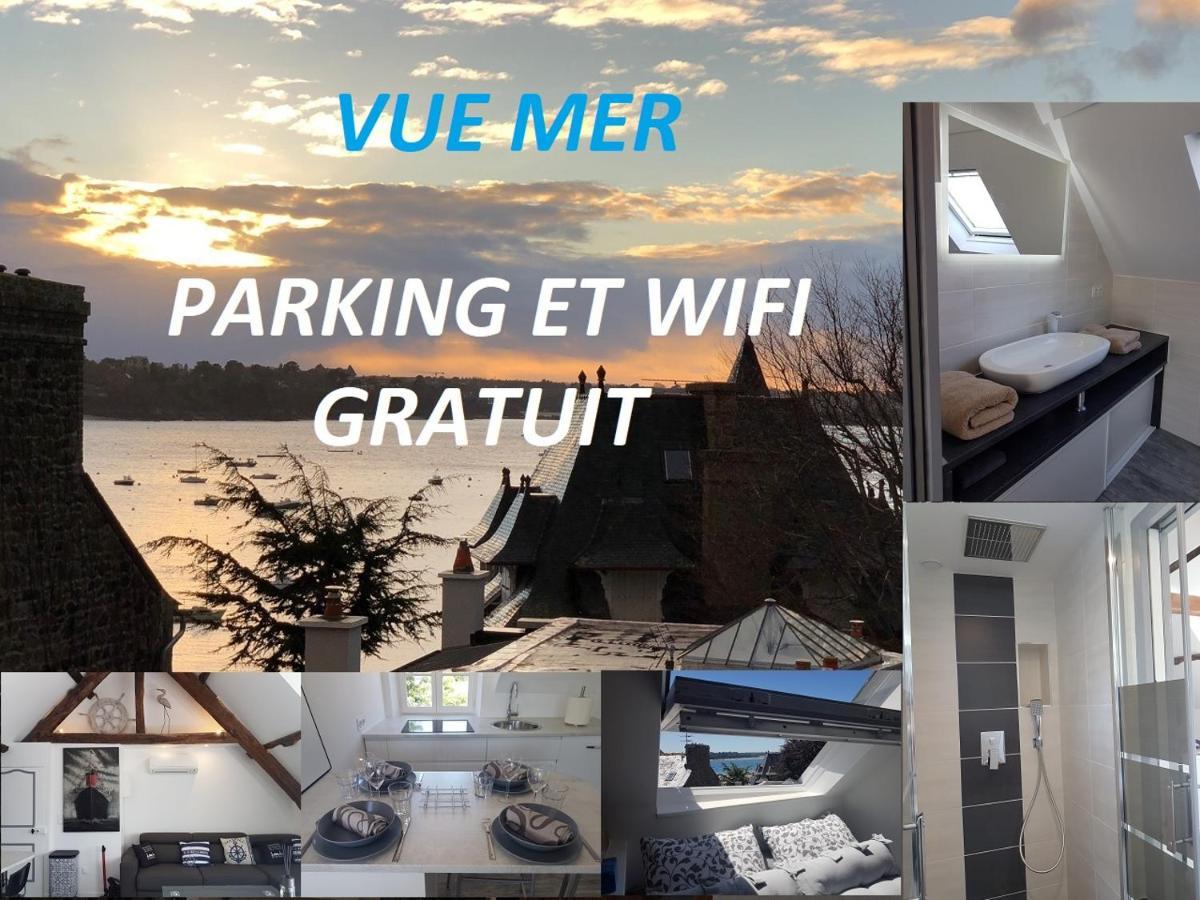 Logement Entier Saint Malo Vue Mer, Proche Ferry, Commerces Et Plage Solidor 50 M ภายนอก รูปภาพ
