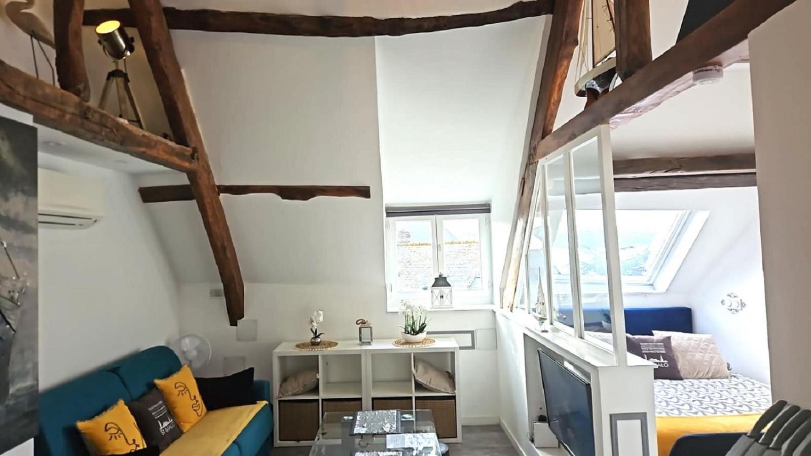 Logement Entier Saint Malo Vue Mer, Proche Ferry, Commerces Et Plage Solidor 50 M ภายนอก รูปภาพ