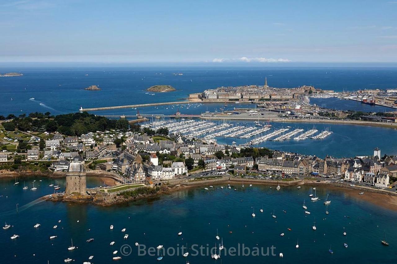 Logement Entier Saint Malo Vue Mer, Proche Ferry, Commerces Et Plage Solidor 50 M ภายนอก รูปภาพ